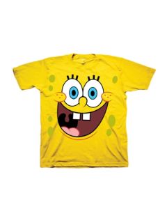 Unisex Spongebob Happy Face Tee by Freeze