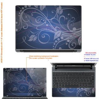 Decalrus   Decal Skin Sticker for Acer Chromebook C7 with 11.6" screen (IMPORTANT read Compare your laptop to IDENTIFY image on this listing for correct model) case cover acerC7 533 Computers & Accessories
