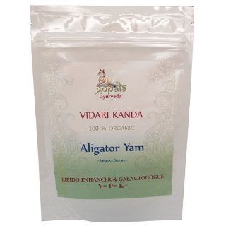 Organic Vidarikanda Powder   100% Certified Organic (100g)   Gopala Ayurveda Health & Personal Care