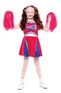 Paper Magic Group All American Cheerleader 3 Girl's Costume, Large 10 12 Clothing
