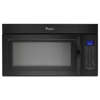 Whirlpool 30 in 1.7 cu ft Over the Range Microwave with Sensor Cooking Controls (Black)