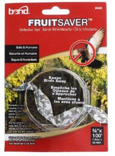 Bond 446 12 Pack Holographic Tape to Scare Birds, 3/4 Inch by 100 Feet  Plant Stands  Patio, Lawn & Garden