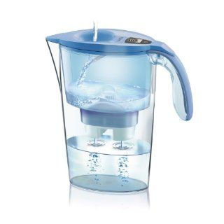 Laica Stream Water Filter Pitcher with Bi Flux MineralBalance Filter System, J434H Blue Kitchen & Dining