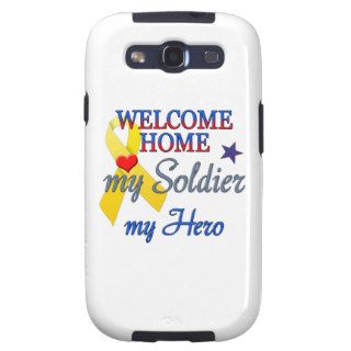 Welcome Home My Soldier My Hero Samsung Galaxy SIII Case