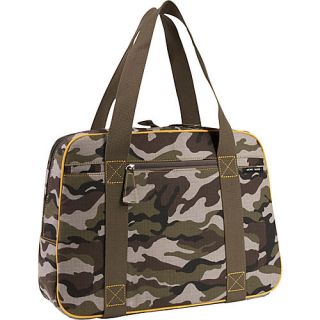 Acme Made Trixy Womens Laptop Bag   Camouflage w/Gold Trim