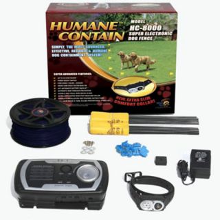 High Tech Pet Humane Contain HC 8000 Super System Electric Dog Fence 440299