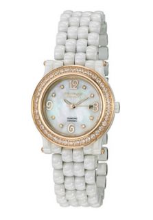 Stuhrling Original 955.12E3W7  Watches,Womens Grace Swiss Quartz Ceramic Diamond, Casual Stuhrling Original Quartz Watches