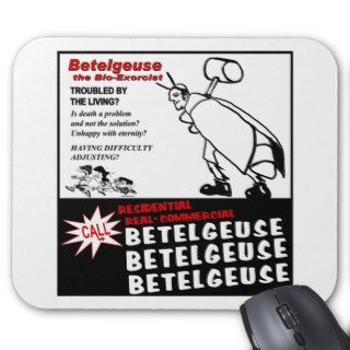 Betelgeuse the Bio Exorcist Logo T Shirt Mousepad