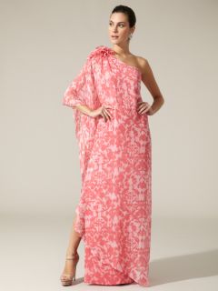 Silk Crepe Chiffon Gown by Notte By Marchesa