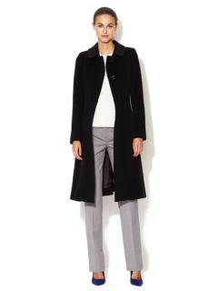 Wool Fit And Flare Coat by Cinzia Rocca