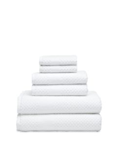 Honeycomb Towel Set (6 PC) by Chortex of England