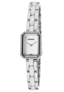 Chanel H2132 SD  Watches,Womens Premier Diamond White Dial Stainless Steel and White Ceramic, Luxury Chanel Quartz Watches