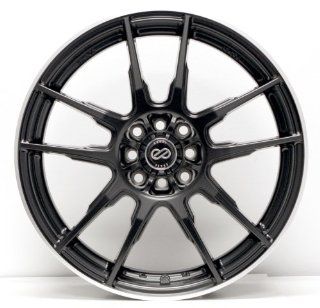 17x7 Enkei FLC 01 (Black) Wheels/Rims 5x100/114.3 (440 770 0240BK) Automotive