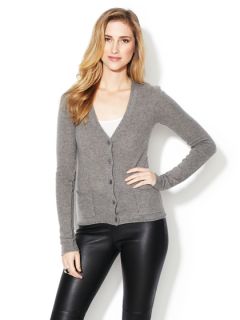 Cashmere Stitched Cardigan by Inhabit