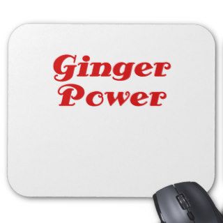 Ginger Power Mousepad