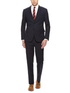 Slim Fit Cotton Stretch Suit by Martin Greenfield