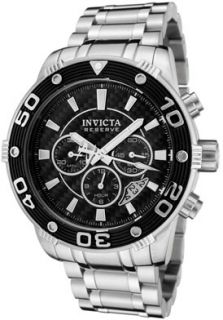 Invicta 0741  Watches,Mens Reserve Automatic Chronograph Stainless Steel, Chronograph Invicta Automatic Watches