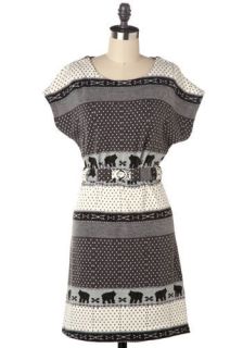 Arctic Charm Dress  Mod Retro Vintage Printed Dresses