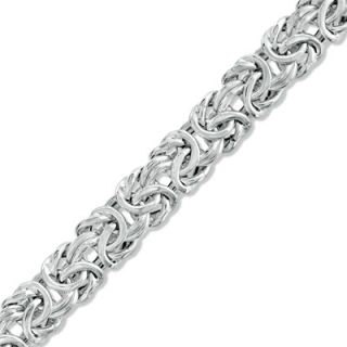 Byzantine Chain Bracelet in Sterling Silver   7.25   Zales