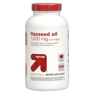 up&up 1000 mg Flax Oil   200 Count