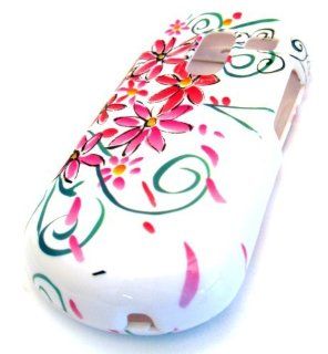 Samsung R455c Straight Orchid Art Painting GLOSS Design HARD Case Skin Cover Protector Cell Phones & Accessories