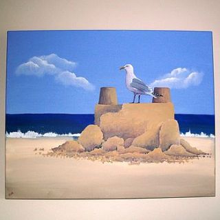 king of the castle painting on canvas by julian richards art