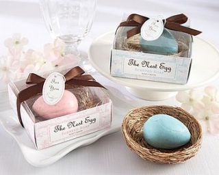 'the nest egg' scented egg soap in nest by hope and willow