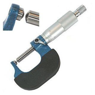 Anytime Tools 1" DUAL BALL ANVIL TUBE ROUND TIP CYLINDER MICROMETER Outside Micrometers