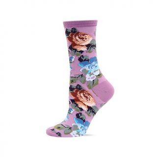 Hot Sox Watercolor Floral Mesh Trouser Socks