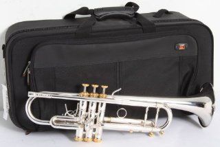 Stomvi 5330 Elite 250 ML Standard Series Bb Trumpet Silver Musical Instruments