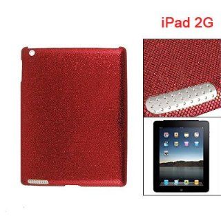 Red Hard Plastic Back Cover Glittery Case for iPad 2nd Gen Computers & Accessories