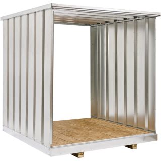 West Galvanized Steel Storage Container Extension Kit — 7Ft., Model# Ex83  Utility Sheds