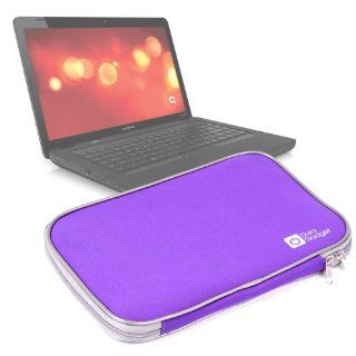 DURAGADGET Lightweight Purple Neoprene Laptop Case For Compaq CQ56 100, CQ56 200 & CQ57 460SA Computers & Accessories