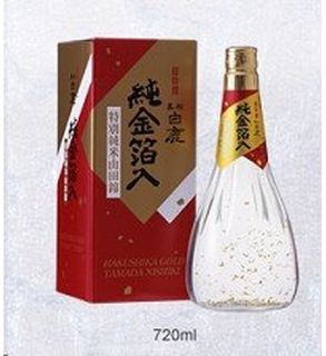 Hakushika Sake Junmai Yamadanishiki Gold 720ML Wine