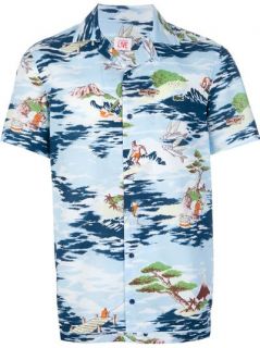 Lacoste Live 'beach Party' Shirt