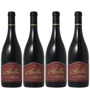 Stoller Family Estate Pinot Noir Vertical Mixed Pack, 4 x 750 mL Wine