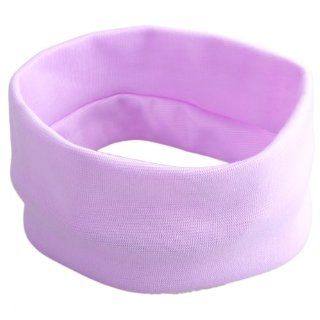 Gym Workout Women's Yoga Cotton stretchy Headbands Sweatbands Purple  Sports Headbands  Sports & Outdoors