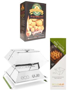 Portable Large Grill Starter Pack by Ecoque