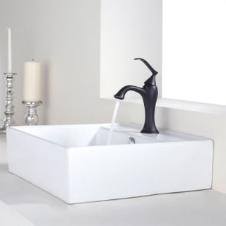 Kraus Bathroom Combos Bathroom Sink with Single Handle Single Hole