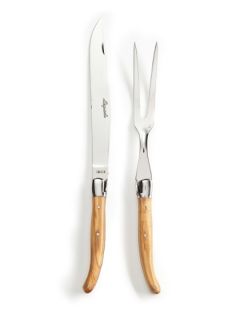 Olive Wood Carving Set (2 PC) by Jean Dubost