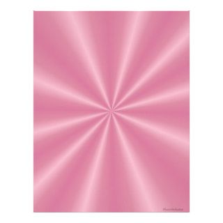 Pink Satin Scrapbook Paper Custom Letterhead