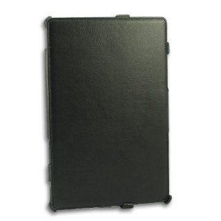 [Aftermarket Product] Black Faux Leather Flip Case Protective Cover for ASUS VivoTab RT TF600 Cell Phones & Accessories
