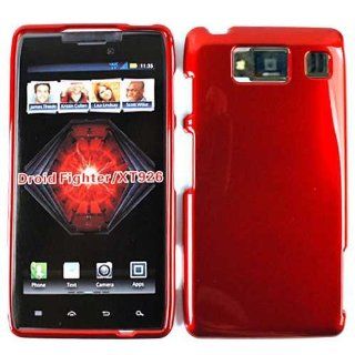 Motorola Droid RAZR HD XT926 Red Case Cover Housing Snap On Faceplate Skin Hard Cell Phones & Accessories