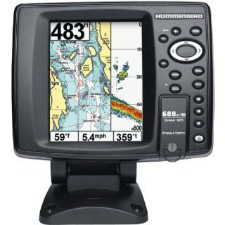 Humminbird 409450 1 688ci HD XD Internal GPS/Sonar Combo Xtreme Depth Fishfinder GPS & Navigation