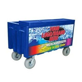 Blue Extra Large Super Arctic 080 Mobile 456 qt. Cooler with Wheels  