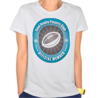 Cool Rugby Players Club T shirts