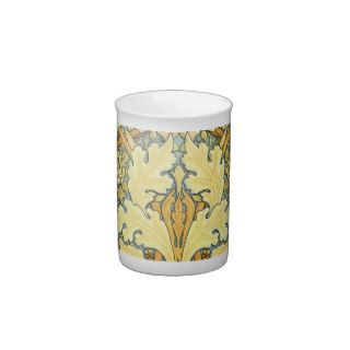 William Morris rich floral pattern Bone China Mug