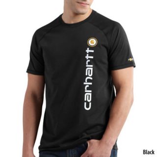 Carhartt Mens Force Cotton Delmont Graphic Short Sleeve T Shirt 775587
