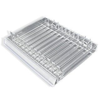 Azar 225513 13 Compartment Cosmetic Tray with Spring Load Pushers