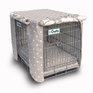 dog crate cover by hugo & hennie